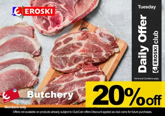 Tuesday Butchery Rewards: 20% in Club Coins