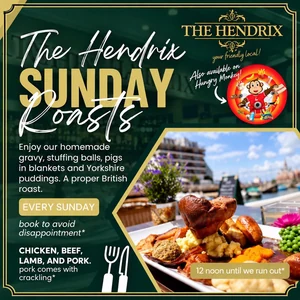 Sunday Roast Meals from £11.95