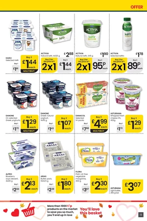 Selected Dairy Two-for-One and Multibuy Offers