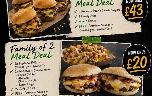 Poptata Chicken Family Meal Deals from £20