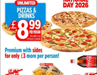 Domino's National Day All You Can Eat Buffet