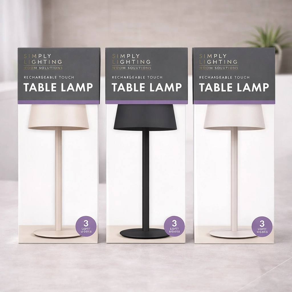 Rechargeable Touch Table Lamp 25% Off at Pretty Little Things