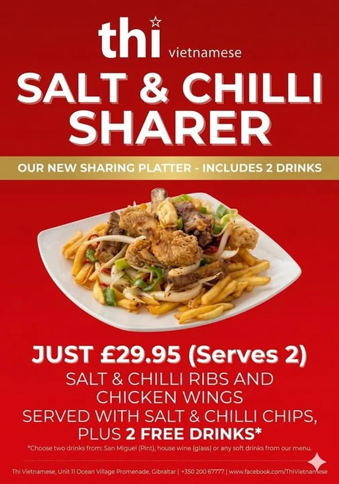 Salt & Chilli Sharer at Thi Vietnamese
