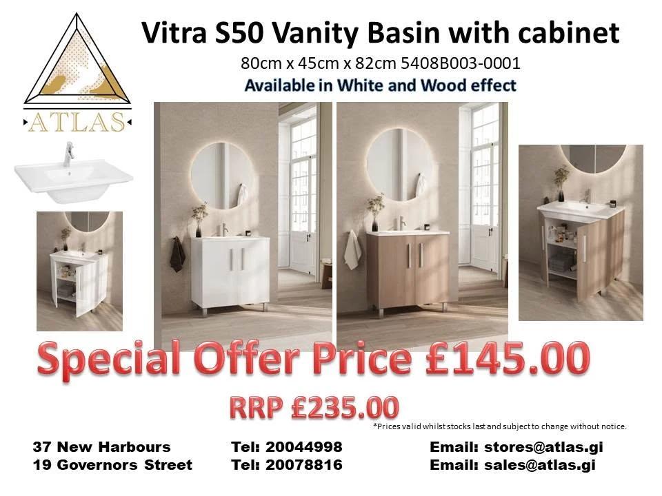 Atlas Vanity Cabinet Special