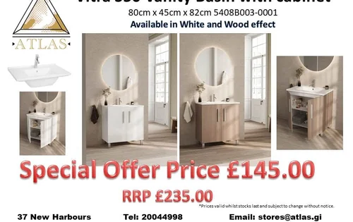 Atlas Vanity Cabinet Special