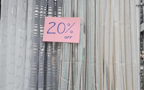 20% Off Ring Top Voiles