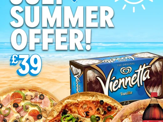 Domino's July Summer Meal for Four for £39