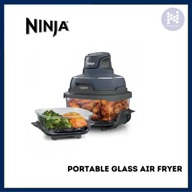 Ninja Crispi 4-in-1 Portable Glass Air Fryer