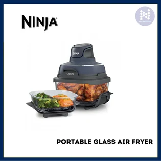 Ninja Crispi 4-in-1 Portable Glass Air Fryer