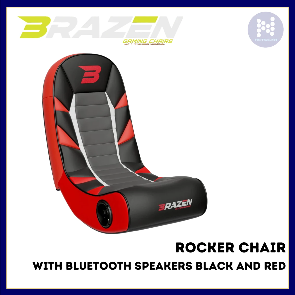 BraZen Python 2.0 Bluetooth Rocker Gaming Chair