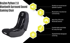 BraZen Python 2.0 Bluetooth Rocker Gaming Chair - product image 5