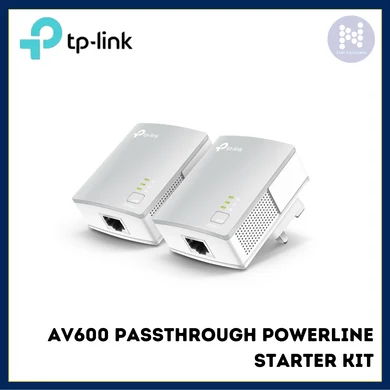 AV600 Passthrough Powerline Starter Kit