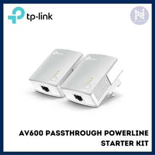 AV600 Passthrough Powerline Starter Kit