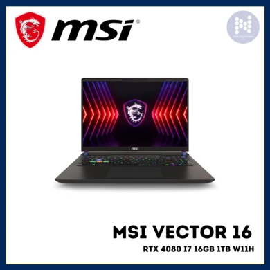 MSI Vector 16-inch RTX 4080 Gaming Laptop