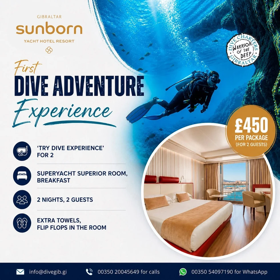 Sunborn First Dive Adventure Package for Two