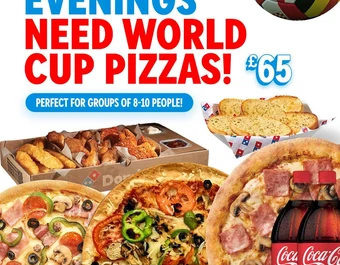 Domino's World Cup Pizza Bundle for £65