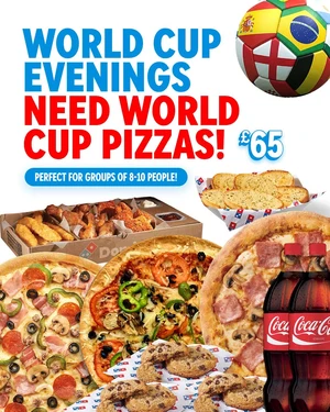 Domino's World Cup Pizza Bundle for £65
