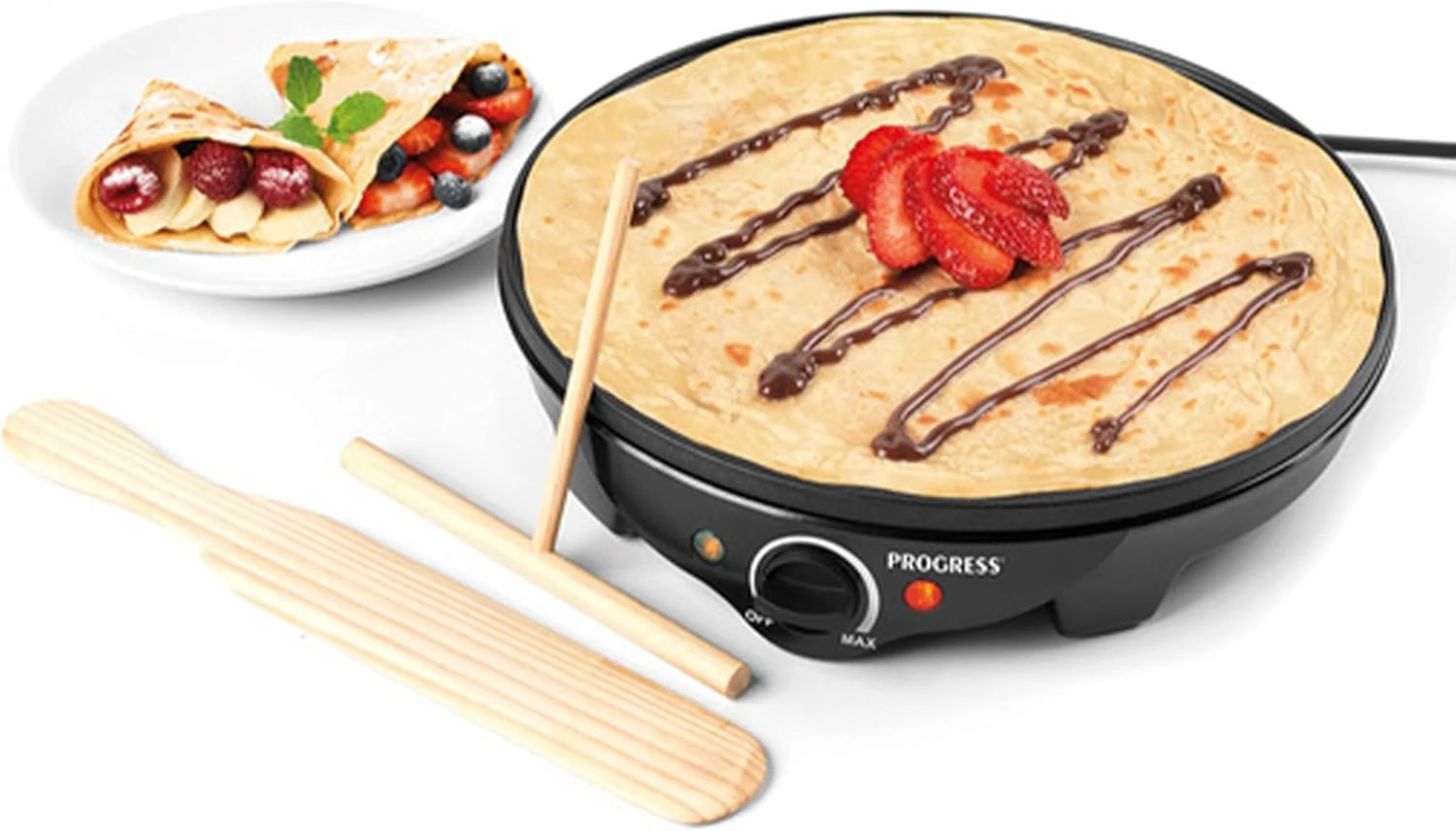 Save £4 on Progress Electric Crepe and Pancake Maker