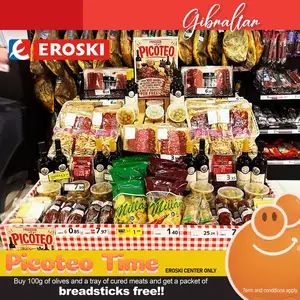 Free Breadsticks with Olives and Cured Meats