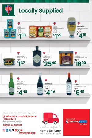 Selected Grocery Wine and Spirits Reductions