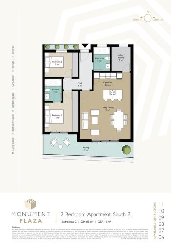 2 Bedroom Apartment for Sale, Monument Plaza, Gibraltar