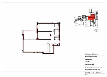 2 Bedroom Apartment for Sale, Midtown, Gibraltar