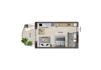Studio  for Sale, Elysium Bayside, Gibraltar