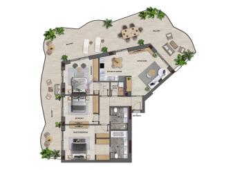 3 Bedroom Apartment for Sale, Elysium Bayside, Gibraltar