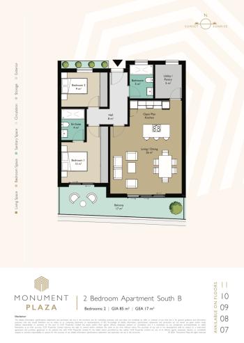2 Bedroom Apartment for Sale, Monument Plaza, Gibraltar