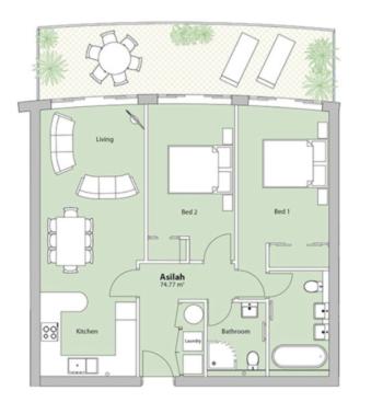 2 Bedroom Apartment for Rent, Imperial Ocean Plaza, Gibraltar