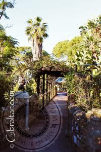 Giuseppe Codali bridge Alameda Gardens
