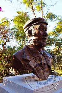 Busto a Giuseppe Codali, Jardines Botánicos Alameda