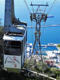 Cable Car in Gibraltar