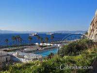 Over looking Europa Pool in Gibraltar