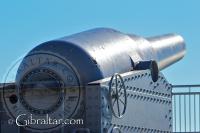 Rear of the RML gun at Harding's Battery at Europa Point