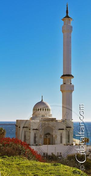 The  Ibrahim-al-Ibrahim Mosque in Gibraltar 