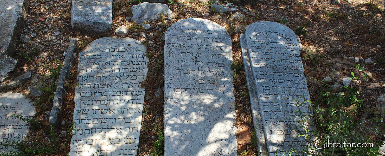 Jews' Gate Cemetery in Gibraltar
