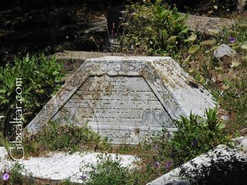 Tumba en el  Jew's Gate Cemetery o Cementerio de la Puerta de los Judíos