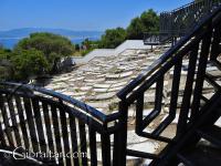 Cementerio Jew's Gate y la Bahía de Gibraltar