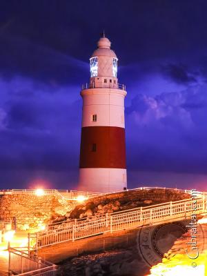 Lighthouse at Europa Point Gibraltar