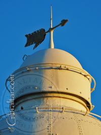 Very Top of the Trinity Lighthouse at Europa Point