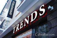 Trends store on Main Street Gibraltar