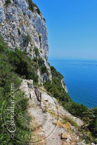 Sendero de Martin - Martin's Path - Escalera del Mediterráneo en Gibraltar