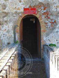 Entrance walkway to the Moorish Castle