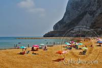 Bahía de Sandy Beach en Gibraltar