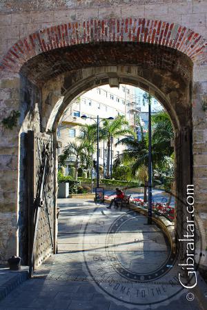 La puerta original de Southport de Gibraltar