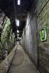 Heading toward ’Clapham Junction’ inside the World War 2 Tunnels