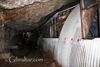 Nissen Huts inside the World War 2 Tunnels in Gibraltar